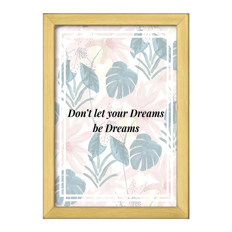 تابلو خندالو طرح Don't Let Your Dreams Be Dreams کد F11498