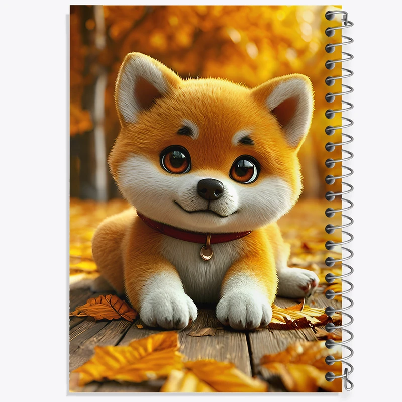 دفتر مشق 100 برگ خندالو طرح سگ بامزه کد F12818