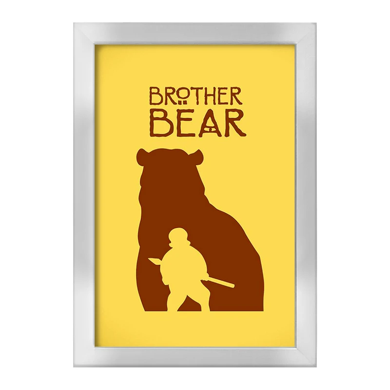 تابلو خندالو طرح انیمیشن خرس برادر Brother Bear  کد 13716