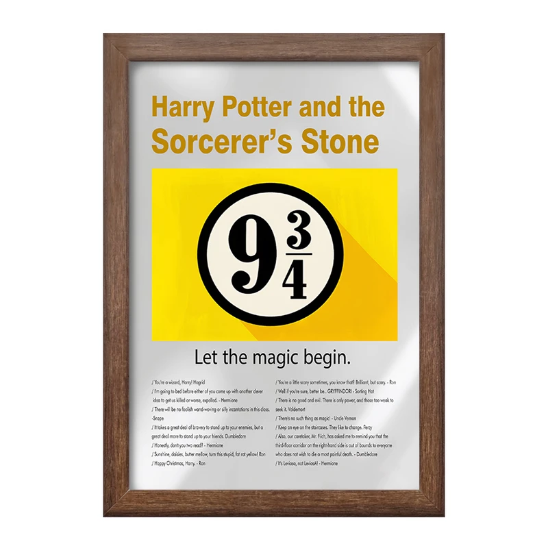 تابلو خندالو طرح هری پاتر (Harry Potter) کد F13859