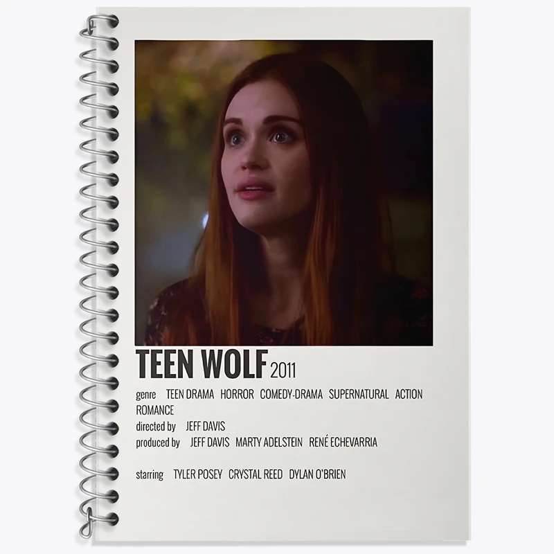 دفتر نت موسیقی 50 برگ خندالو طرح تین ولف (Teen wolf) کد F13026