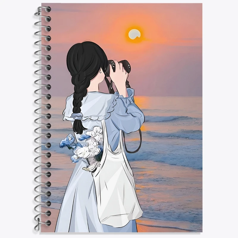 دفتر لغت 50 برگ خندالو طرح دخترانه کد F3767