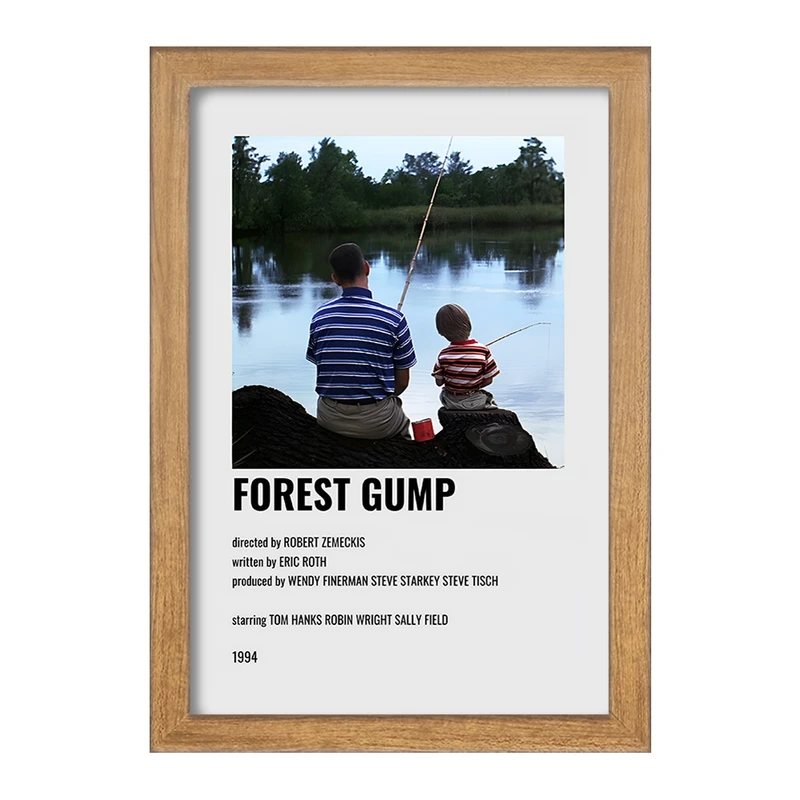 تابلو خندالو طرح فارست گامپ (Forrest Gump) کد F13287