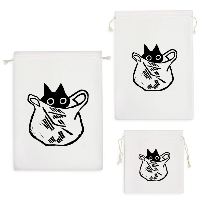 نظم دهنده خندالو مدل گربه در نایلون کد 8408 مجموعه 3 عددی