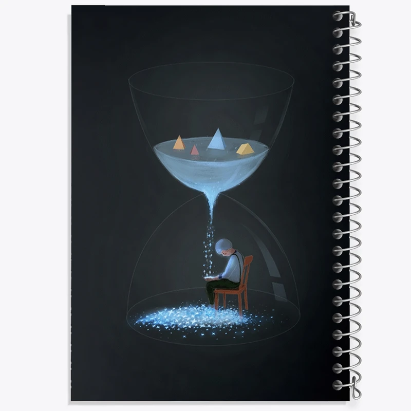 دفتر طراحی 50 برگ خندالو طرح مفهومی کد N3080