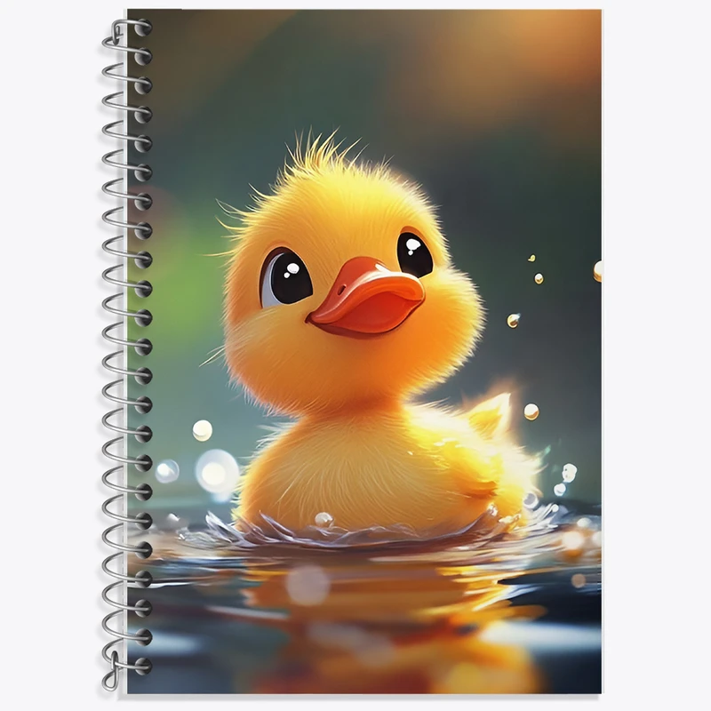 دفتر نت موسیقی 50 برگ خندالو طرح جوجه اردک کد F11970