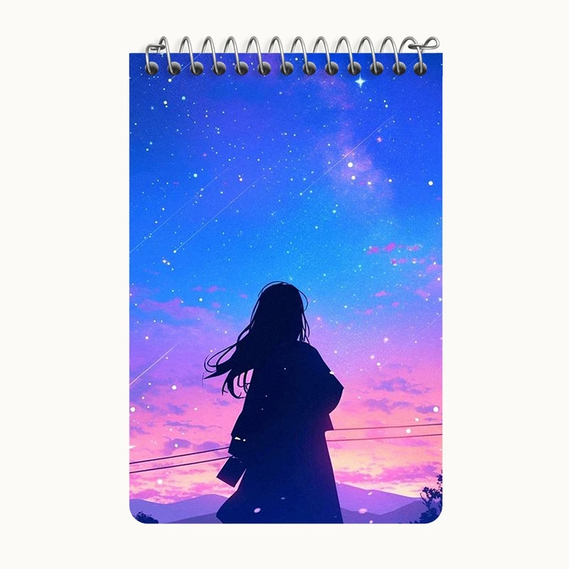 دفتر یادداشت 50 برگ خندالو طرح دخترانه کد F2952