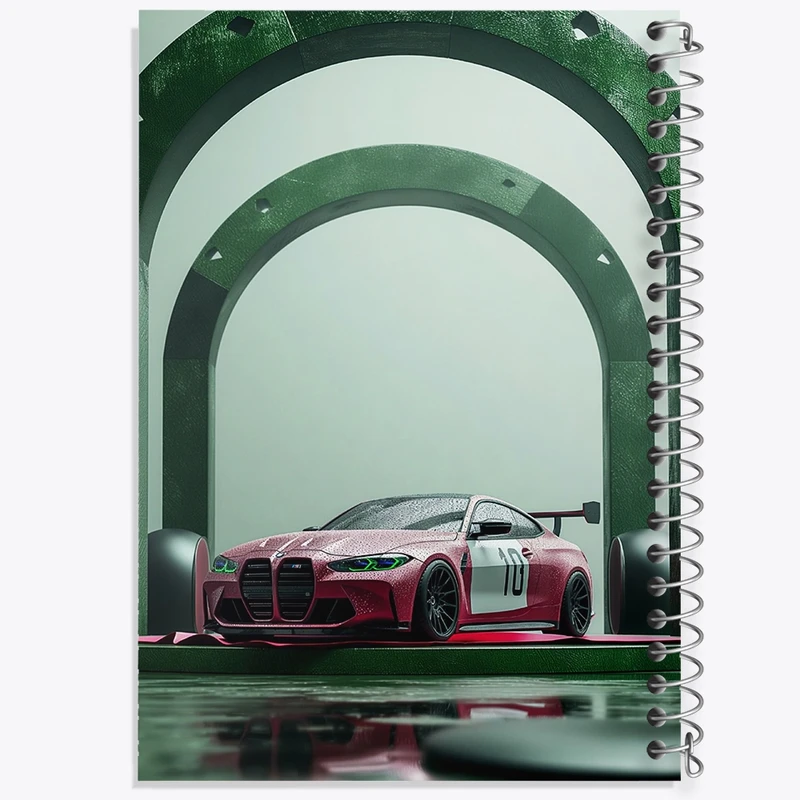 دفتر لیست خرید 50 برگ خندالو طرح ماشین اسپرت کد F10360