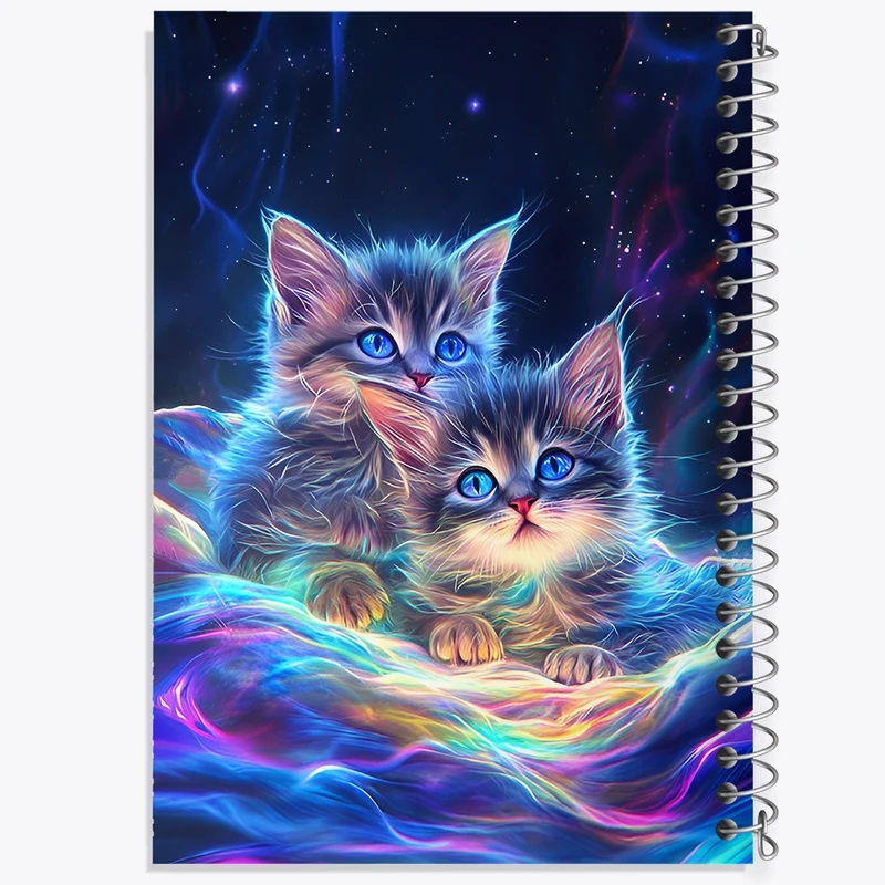 دفتر لیست خرید 50 برگ خندالو طرح گربه های بامزه کد F12089