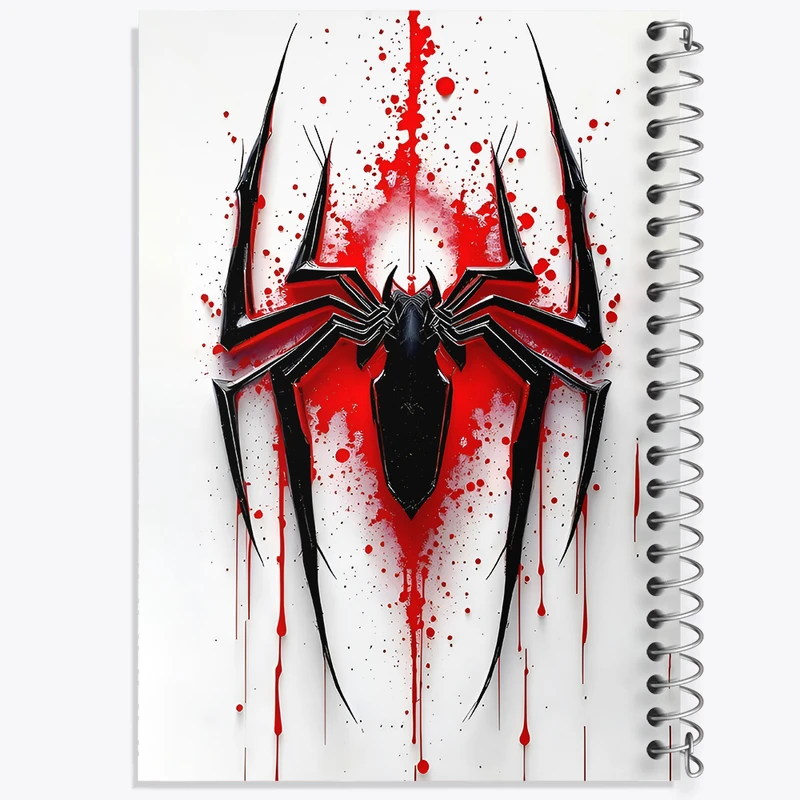 دفتر مشق 50 برگ خندالو طرح مرد عنکبوتی کد F11853