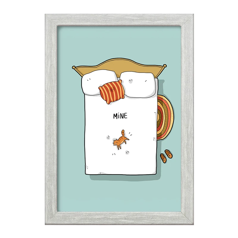 تابلو خندالو طرح گربه Cat  کد 23292