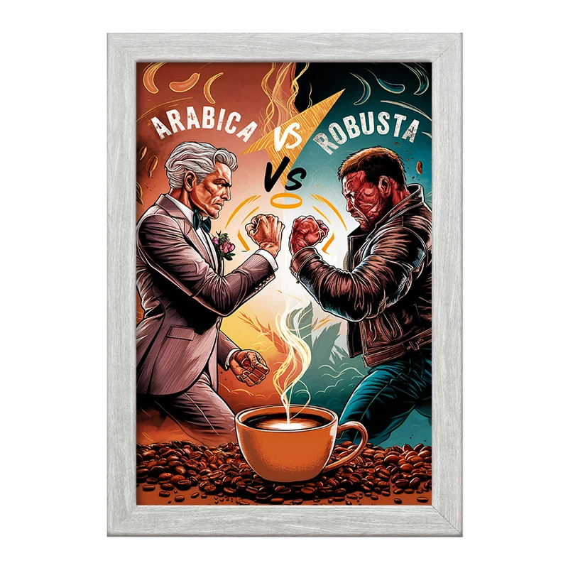 تابلو خندالو طرح قهوه (Coffee) کد F5922