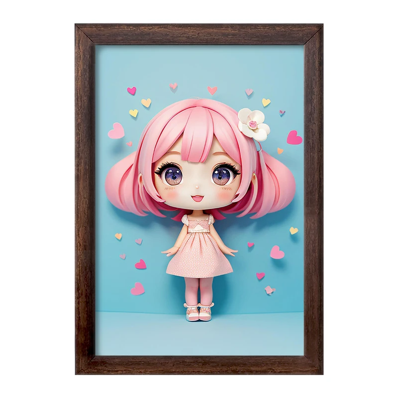 تابلو خندالو طرح دخترانه (Girlish) کد 36882