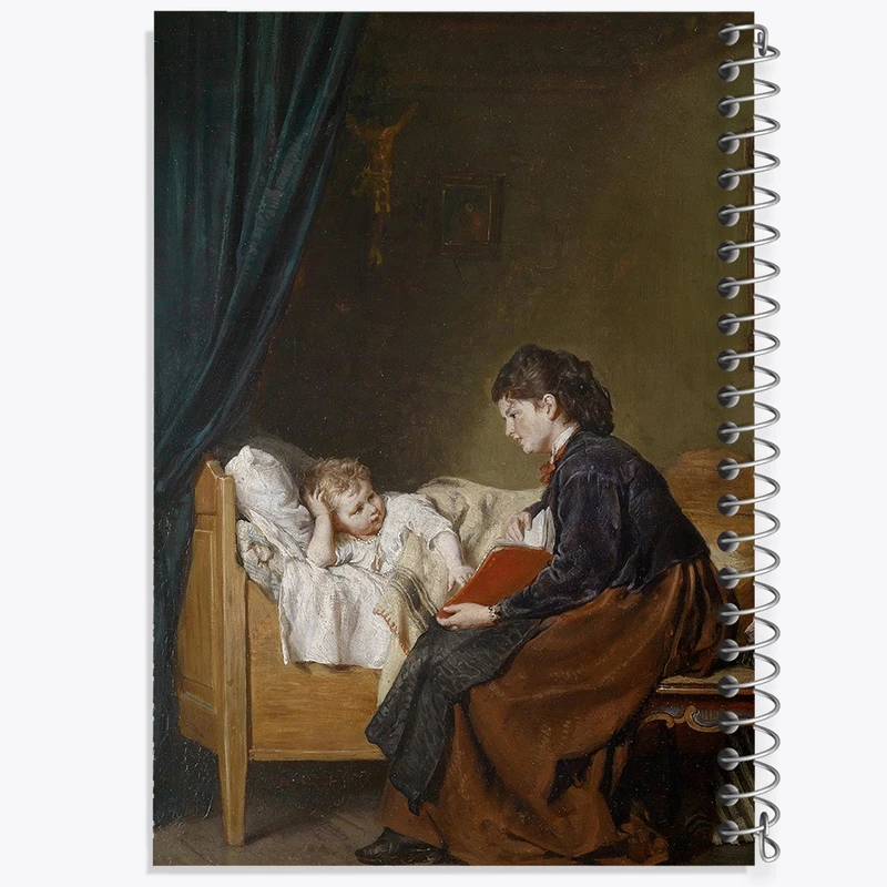 دفتر طراحی 50 برگ خندالو طرح نقاشی داستان قبل از خواب اثر فلیکس شلزینگر کد F12309