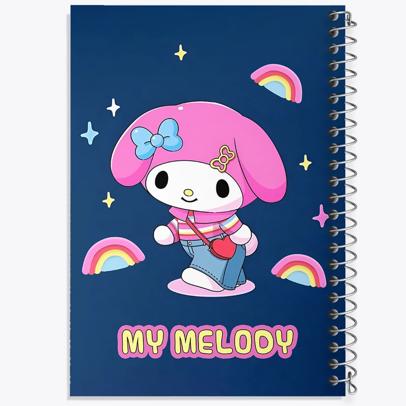 دفتر نقاشی 50 برگ خندالو طرح مای ملودی (My Melody) کد N9019
