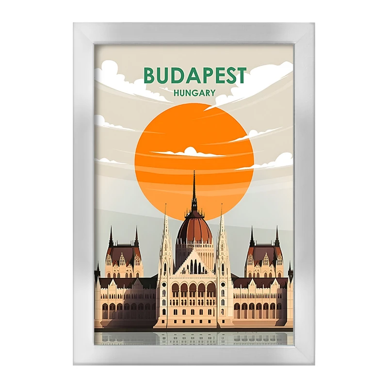 تابلو خندالو طرح بوداپست (Budapest) کد F6321