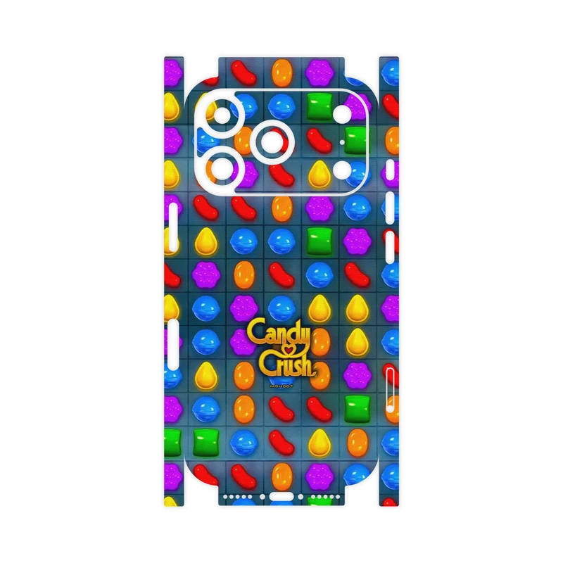 برچسب پوششی ماهوت مدل Candy Crush Game Series-FullSkin مناسب برای گوشی موبایل اپل iPhone 17 Pro