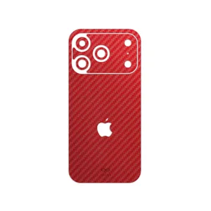 MAHOOT Red-Fiber Cover Sticker for Apple iPhone 17 Pro