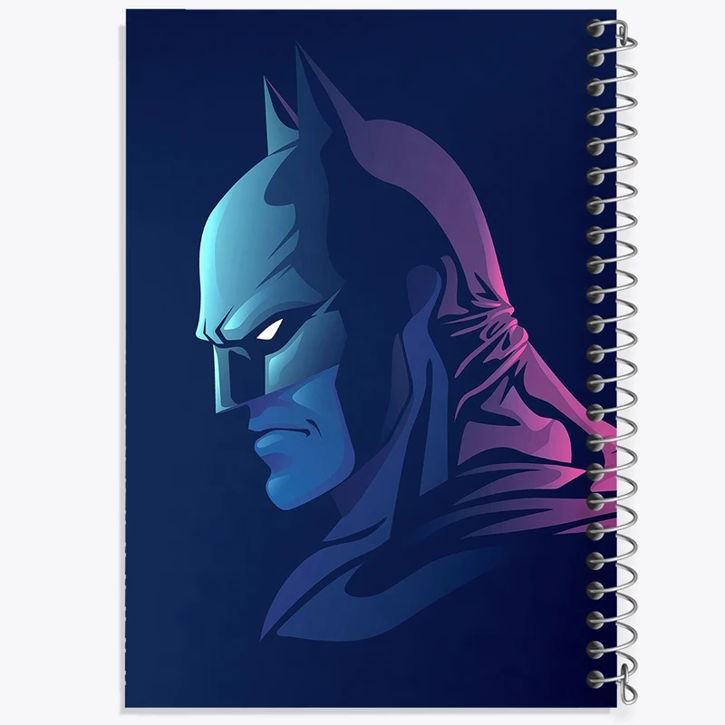 دفتر طراحی 50 برگ خندالو طرح بتمن Batman کد 24252
