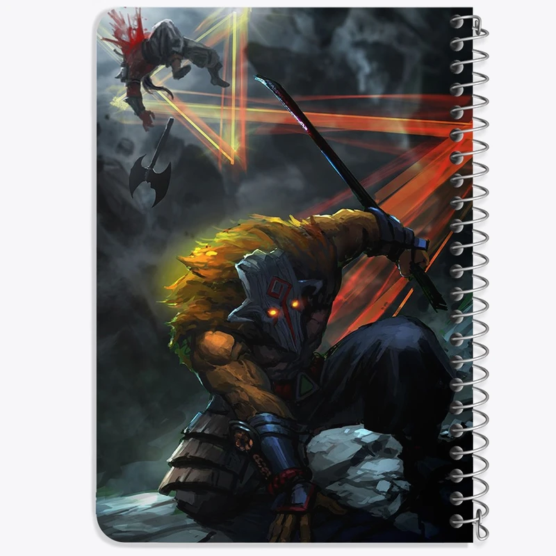 دفتر یادداشت 50 برگ خندالو طرح بازی دوتا (Dota 2) کد 31462