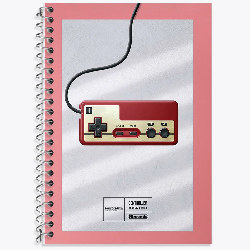 دفتر زبان 50 برگ خندالو مدل دو خط طرح دسته بازی کد F11980