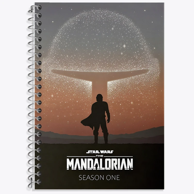 دفتر نت موسیقی 50 برگ خندالو طرح مندلورین (The Mandalorian) کد F13746