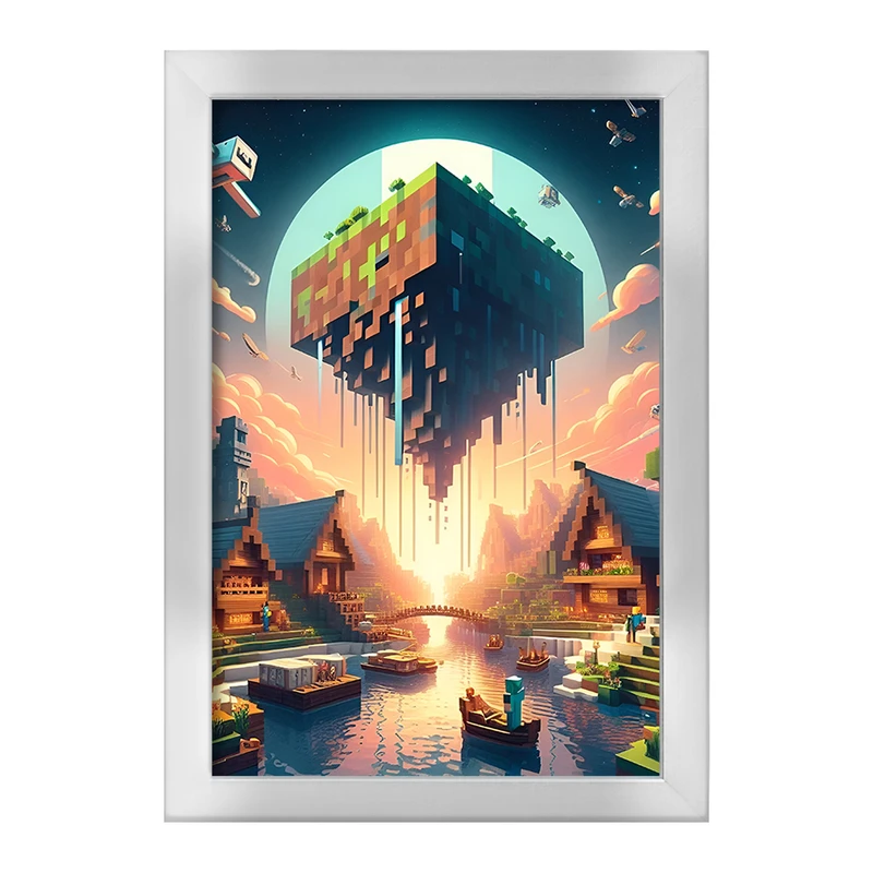 تابلو خندالو طرح ماینکرافت (Minecraft) کد F3541