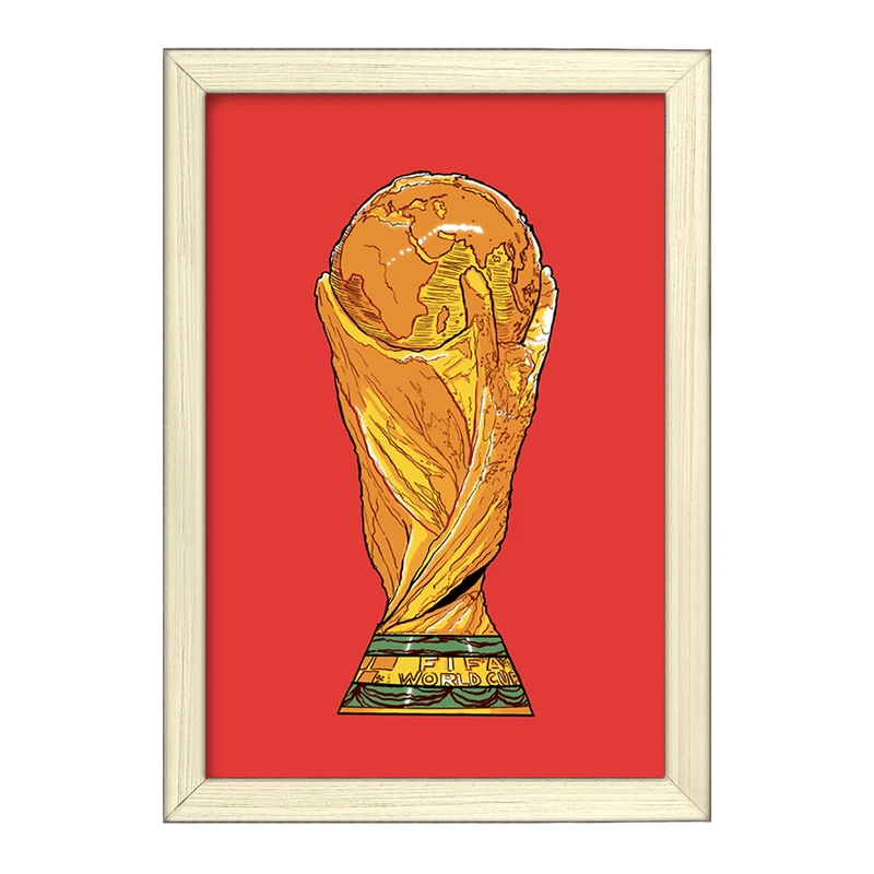 تابلو خندالو طرح کاپ جام جهانی کد F1984