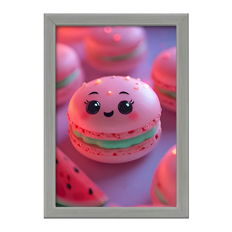 تابلو خندالو طرح ماکارون بامزه کد F9542