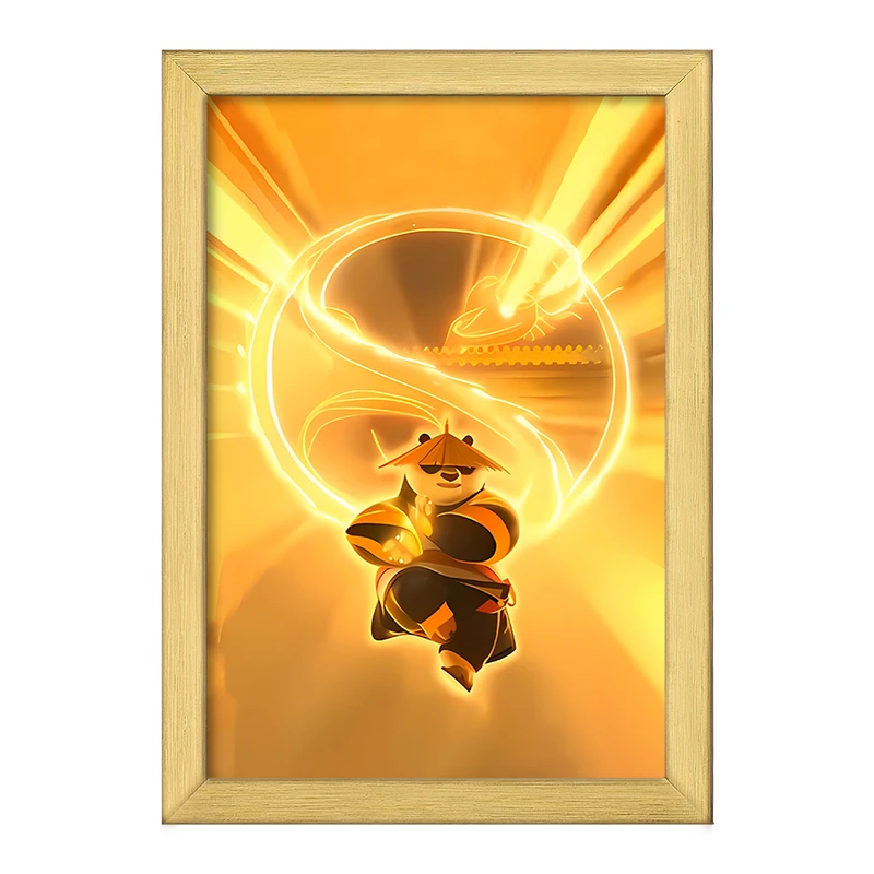 تابلو خندالو طرح پاندا کونگ فو کار کد F4870