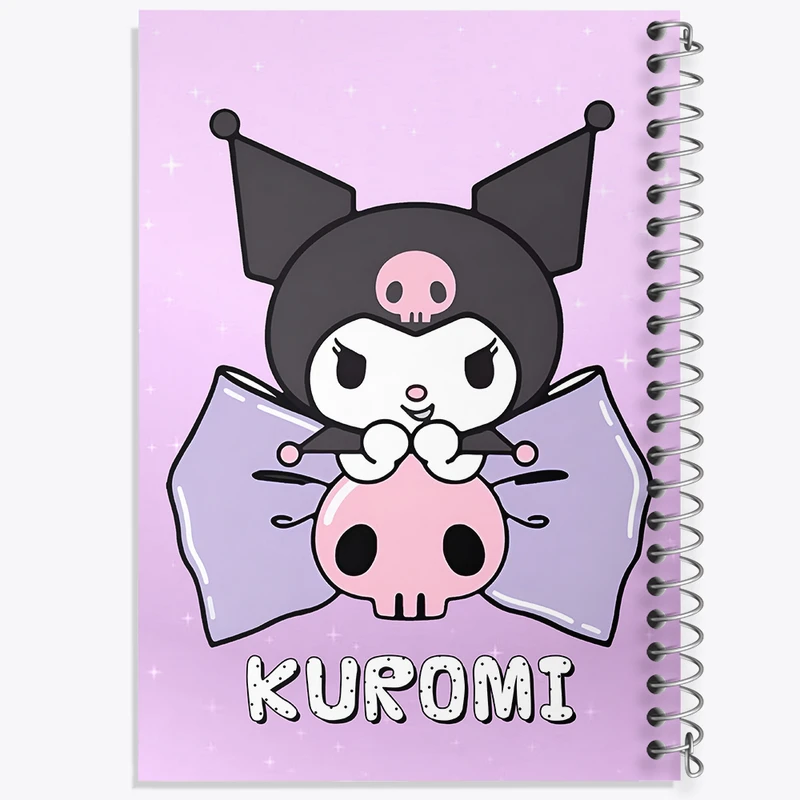 دفتر مشق 100 برگ خندالو طرح کرومی (Kuromi) کد N8978