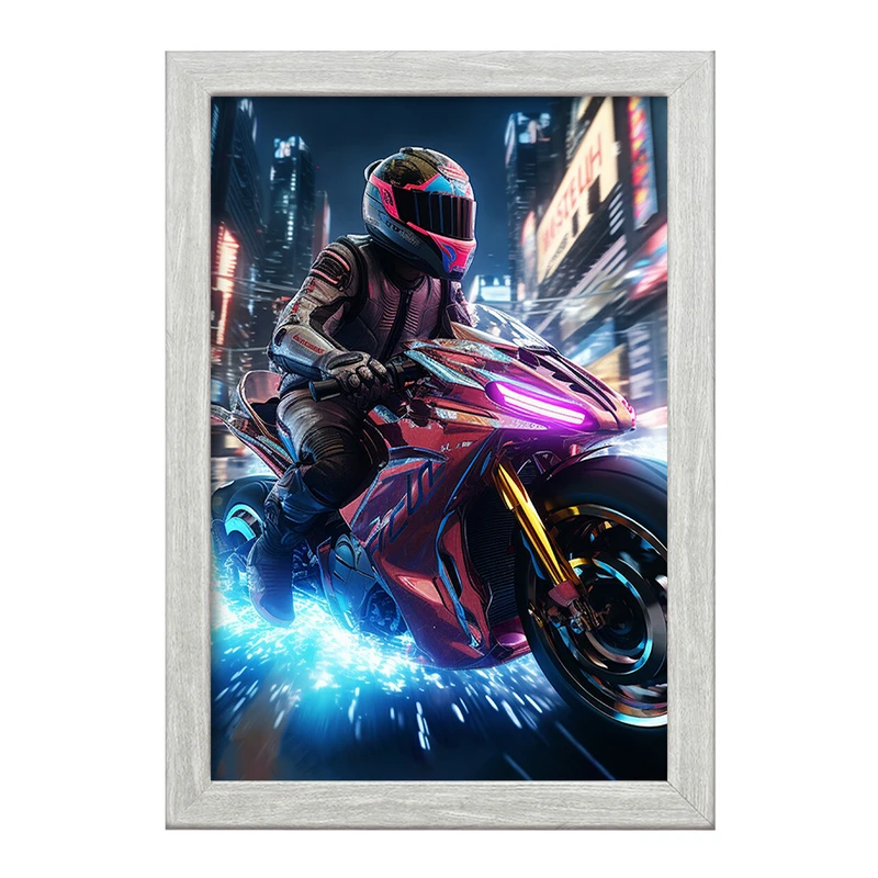 تابلو خندالو طرح موتور سیکلت (Motorcycle) کد F1025