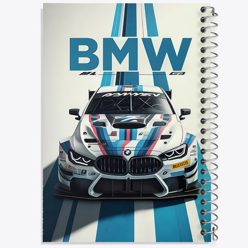 دفتر مشق 100 برگ خندالو طرح بی ام دبلیو (BMW) کد F10388