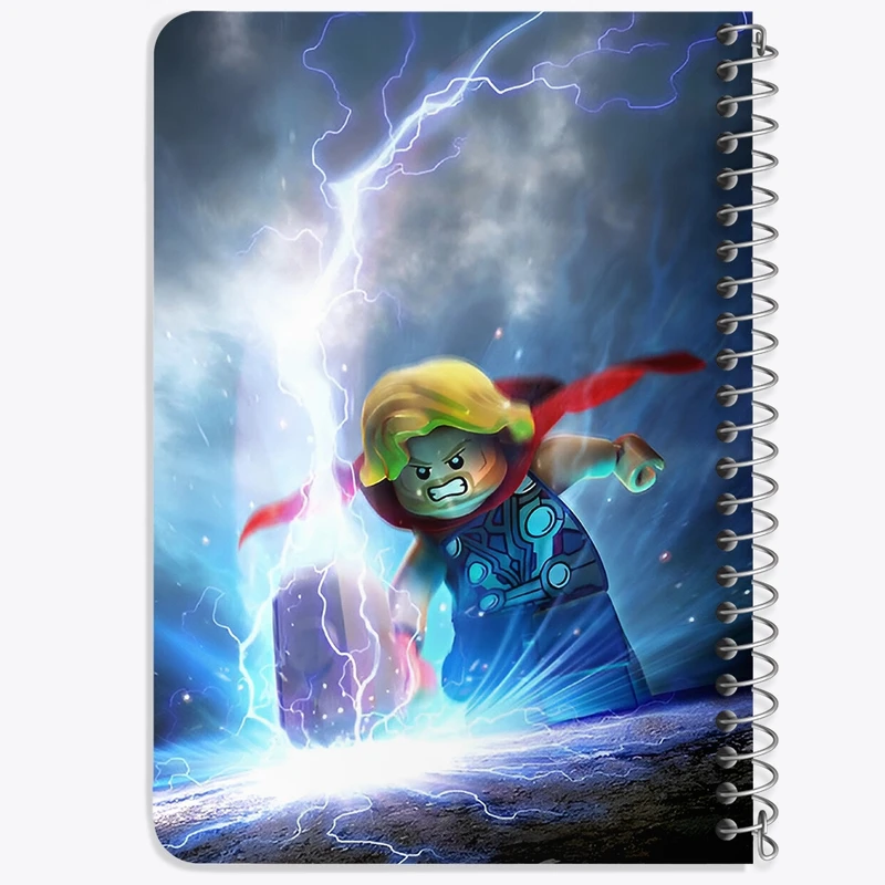 دفتر یادداشت 50 برگ خندالو طرح مارول (Marvel) کد N2915