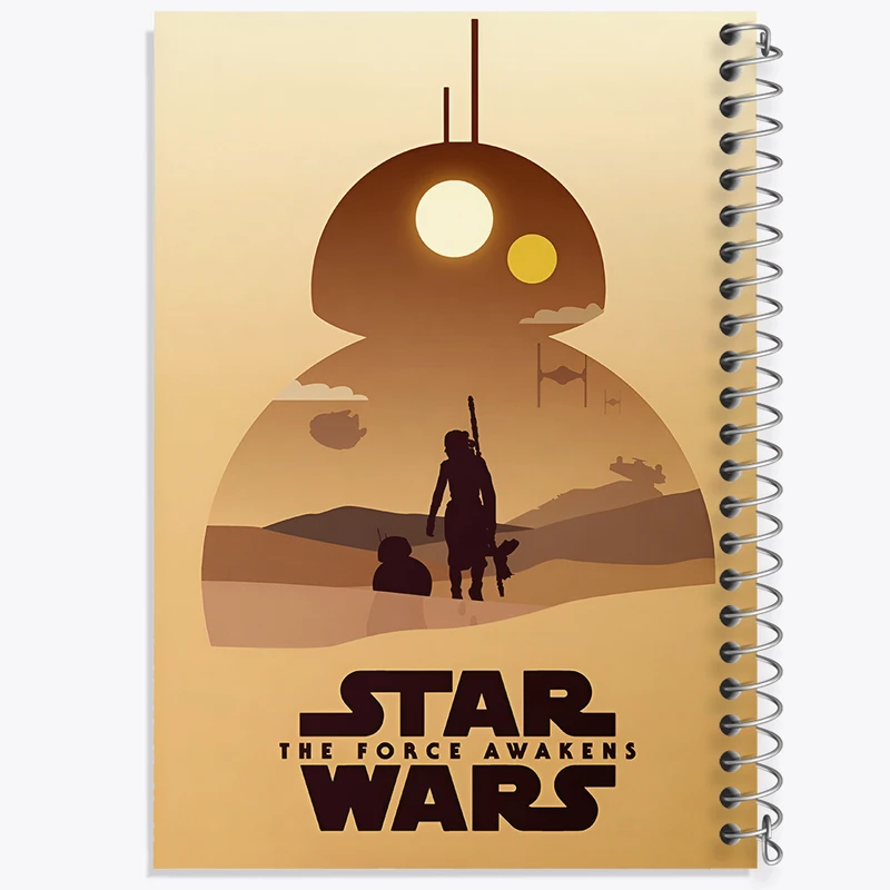 دفتر مشق 100 برگ خندالو طرح جنگ ستارگان کد F4681