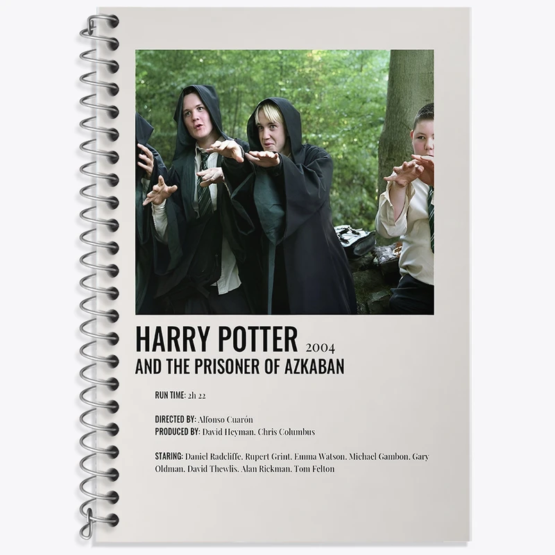 دفتر زبان دوخط 50 برگ خندالو طرح هری پاتر (Harry Potter) کد F13408