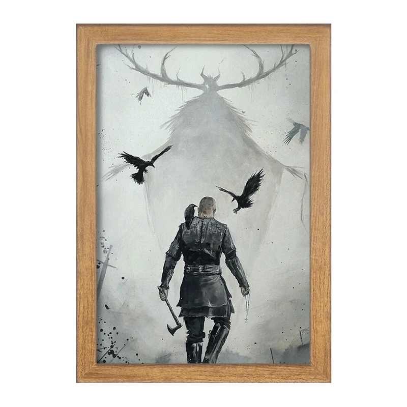 تابلو خندالو طرح وایکینگ ها (Vikings) کد F13617