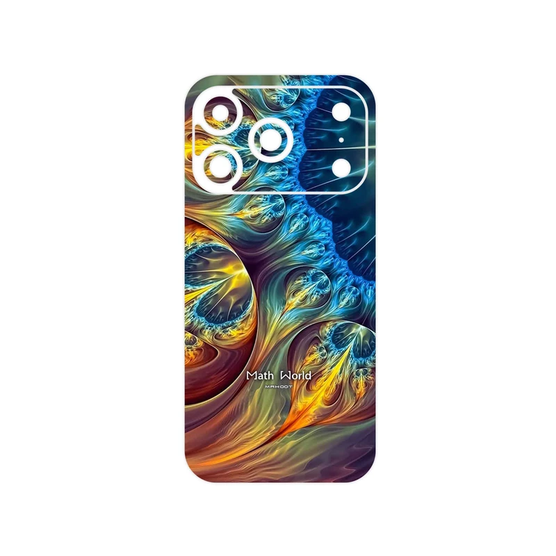 برچسب پوششی ماهوت مدل Mathematical Geometric Shape 8 مناسب برای گوشی موبایل اپل iPhone 17 Pro