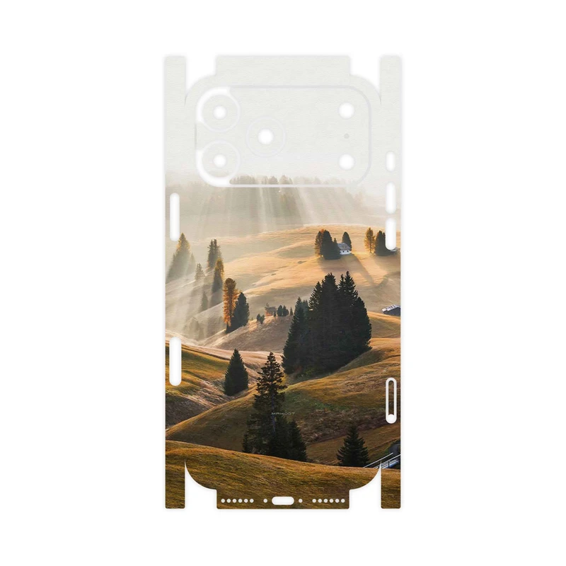برچسب پوششی ماهوت مدل Foggy Plain-FullSkin مناسب برای گوشی موبایل اپل iPhone 17 Pro Max