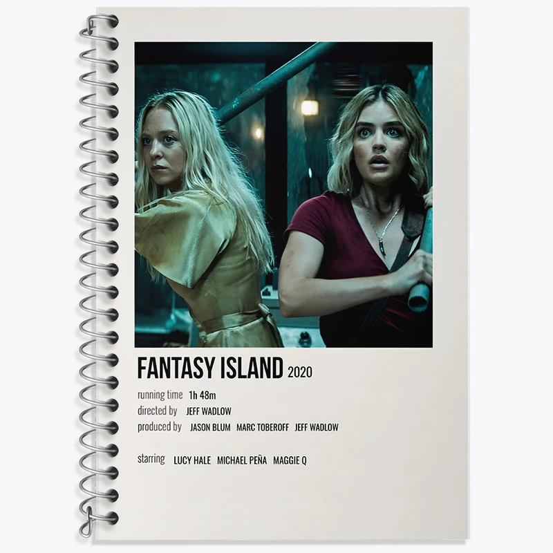 دفتر نت موسیقی 50 برگ خندالو طرح جزیره فانتزی (Fantasy Island) کد F13074