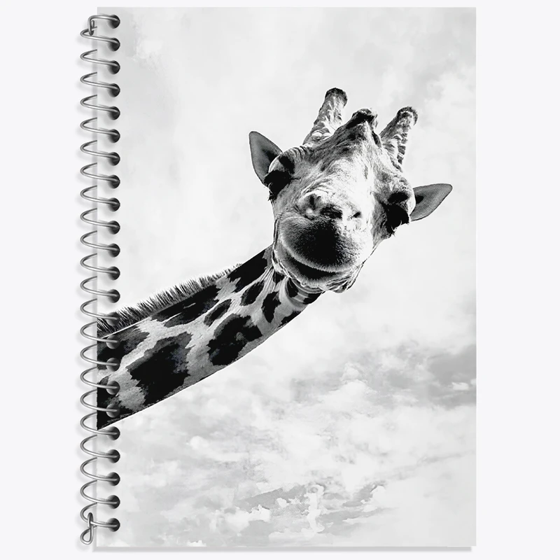 دفتر لغت 50 برگ خندالو طرح زرافه کد F3551