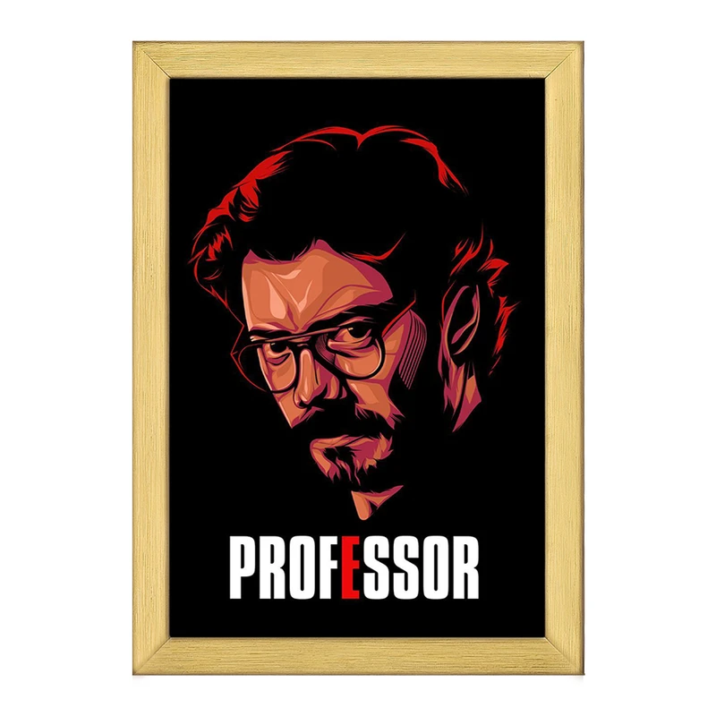 تابلو خندالو طرح پروفسور سریال Money Heist  کد 3242