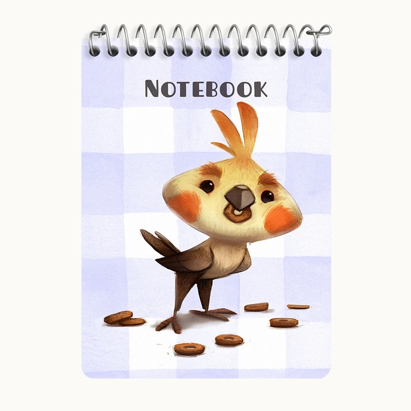 دفتر یادداشت 50 برگ خندالو طرح عروس هلندی کد N6561