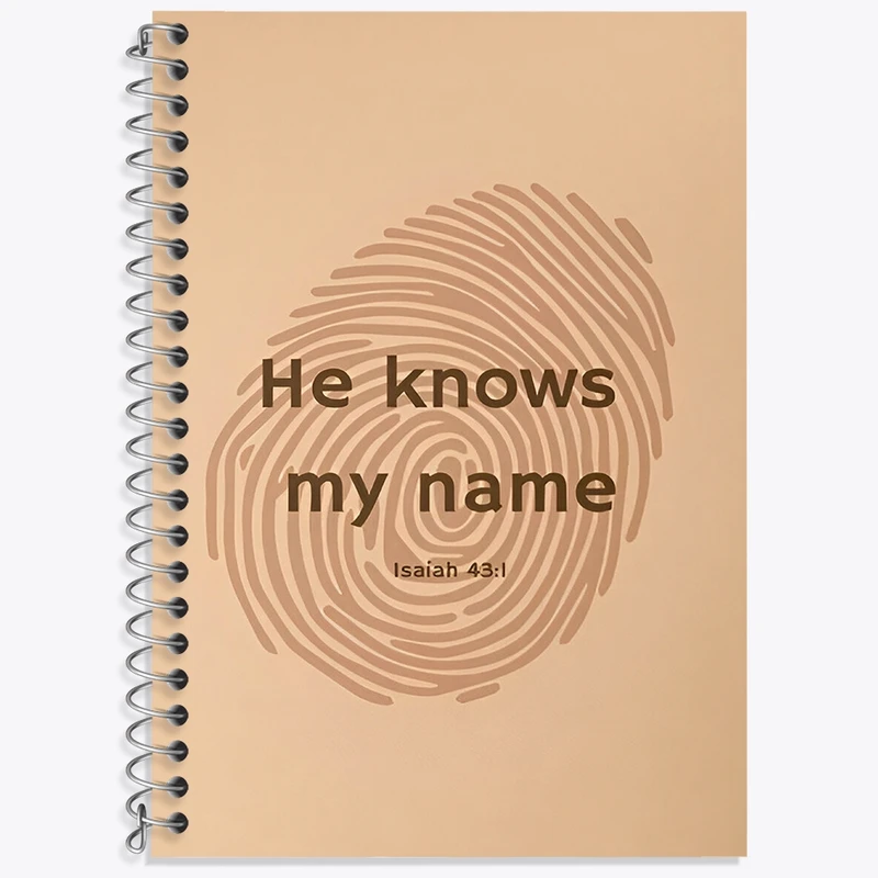 دفتر زبان 50 برگ خندالو مدل سه خط طرح How Knows My Name کد F3920