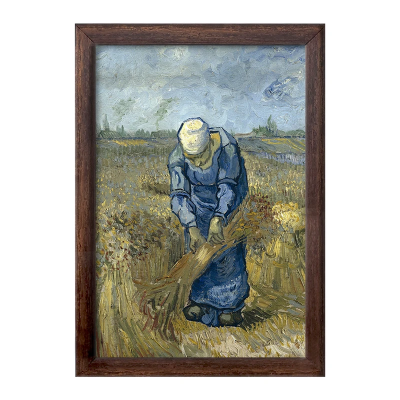 تابلو خندالو طرح ونسان ونگوگ (Van Gogh) کد 36816