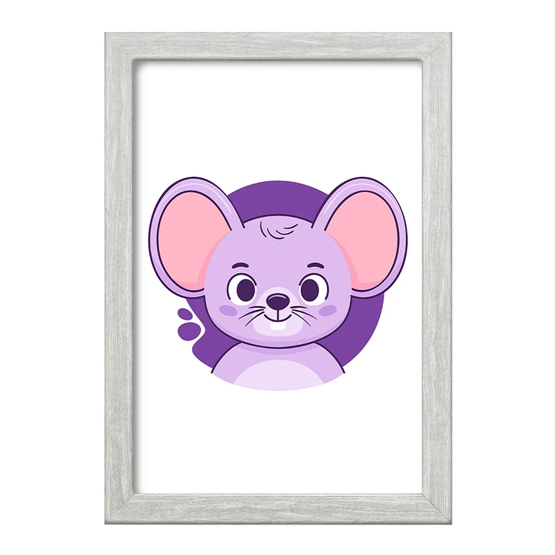 تابلو خندالو طرح موش حیوانات بامزه کد 37150