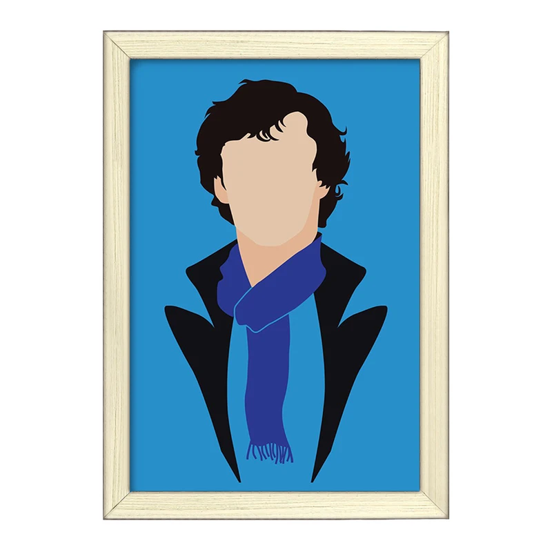 تابلو خندالو طرح شرلوک هولمز Sherlock Holmes  کد 10157