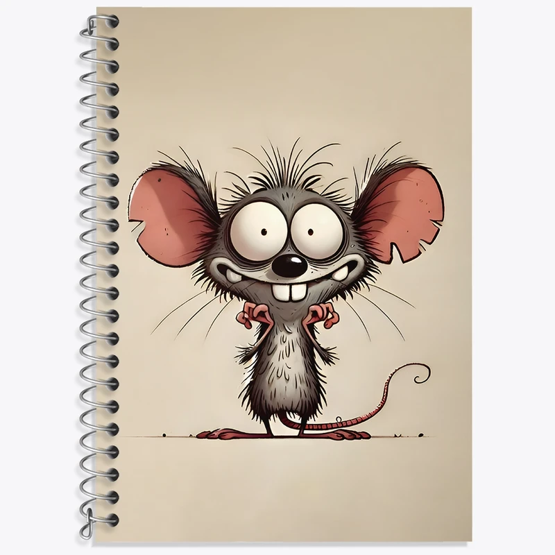 دفتر لغت 50 برگ خندالو طرح موش خنگ کد N7077