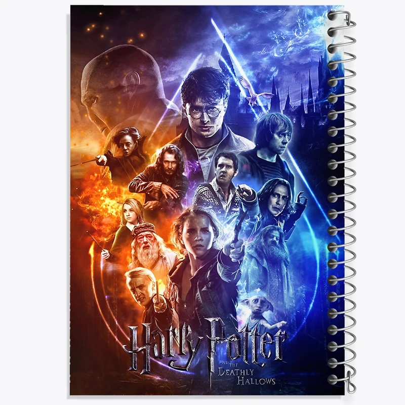 دفتر مشق 50 برگ خندالو طرح هری پاتر (Harry Potter) کد F10008