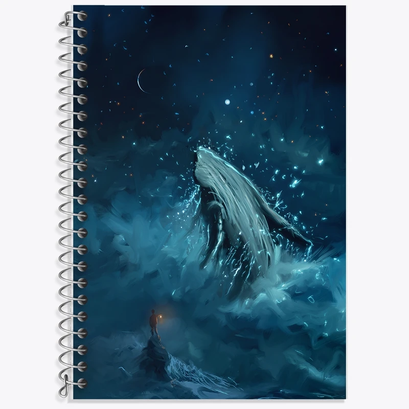 دفتر زبان 50 برگ خندالو مدل سه خط طرح وال کد F12539